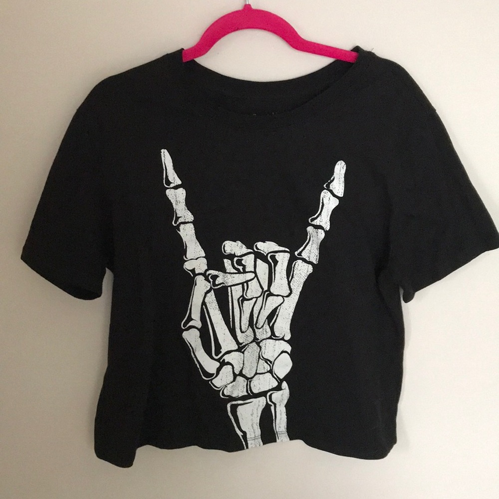 Glow in the dark Target crop top